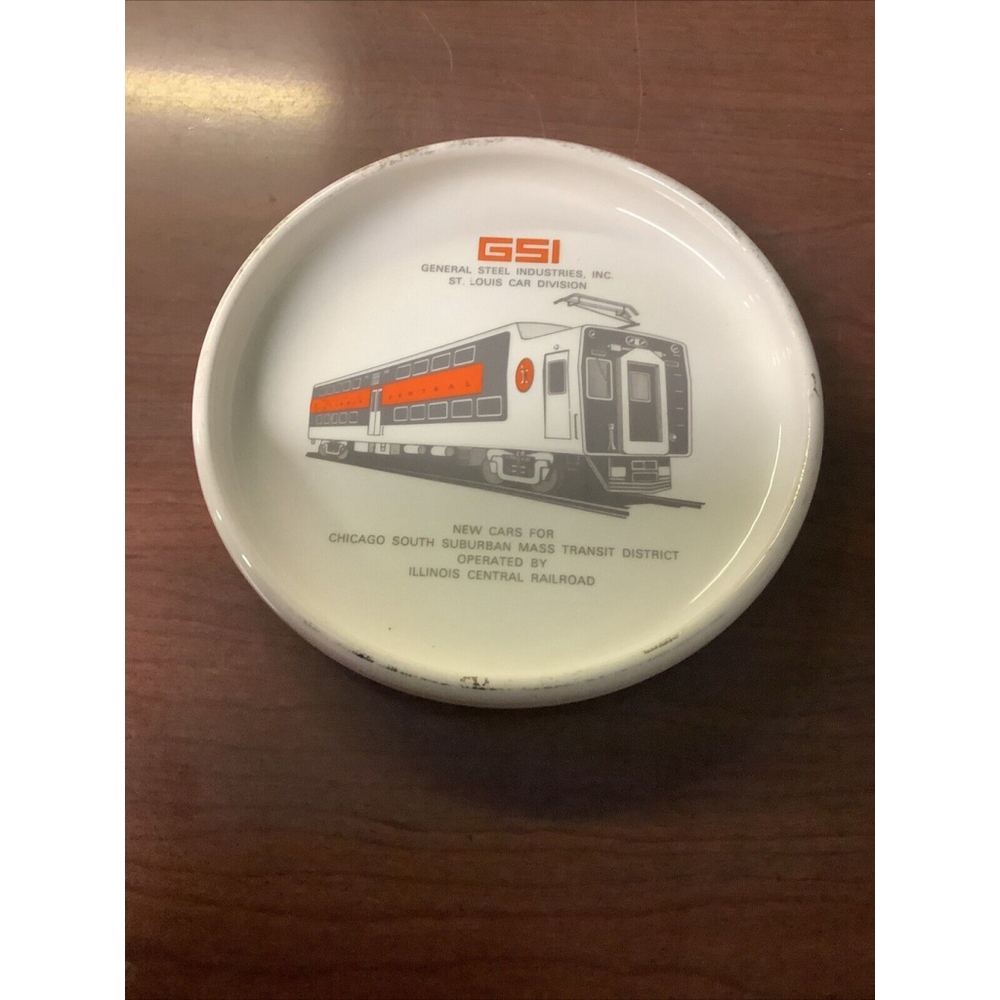 GSI General Steel Industries St. Louis IL‎ Car Division Promo Plate Vintage